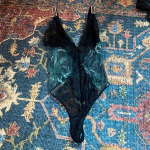 Victoria Secret Rhinestone Body Suit